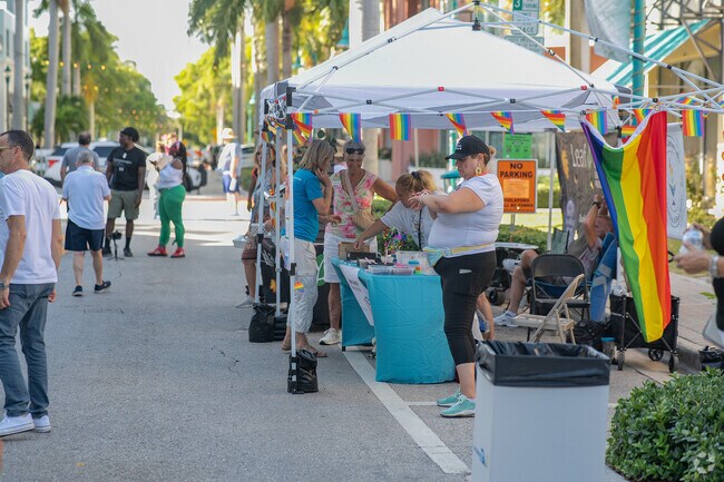 Tuscany residents often enjoy the lively atmosphere of the annual Delray Beach Pride & Concert.