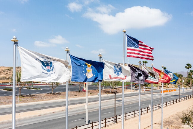 John F. Kennedy Middle College High School is located across from the Veterans Center.