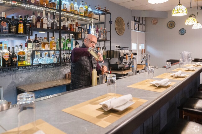 Among the restaurants in Williamstown, the Plates Mediterranean Bistro has a delightful menu and a full bar.