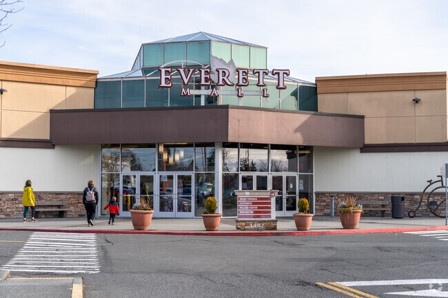 For a day of shopping, head to Everett Mall near Harborview-Seahurst-Glenhaven.
