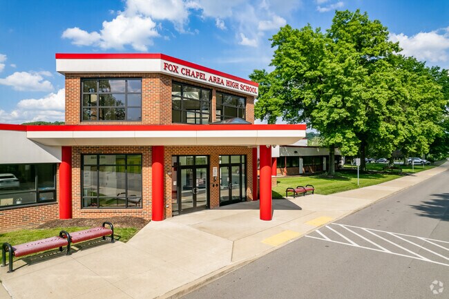 Enter Fox Chapel Area High School and change forever.