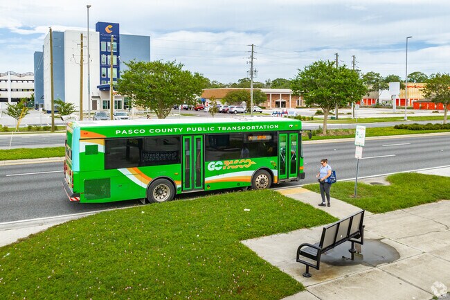 New Port Richey East has public transportation options available through Go Pasco.