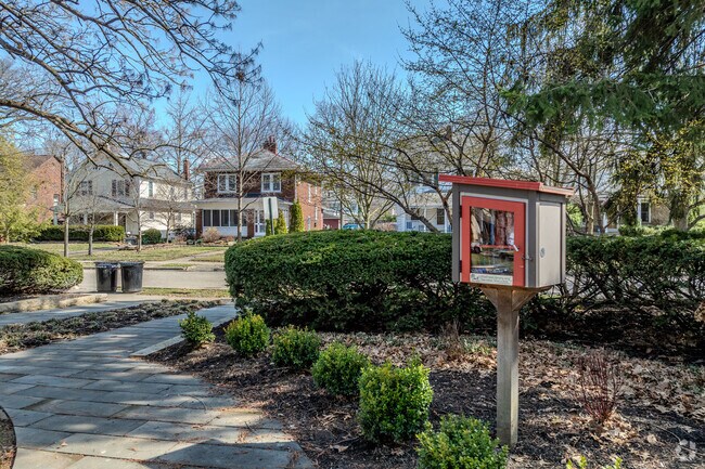 Havenwood Park near Glenbrook has a Free Public Library and places to read.
