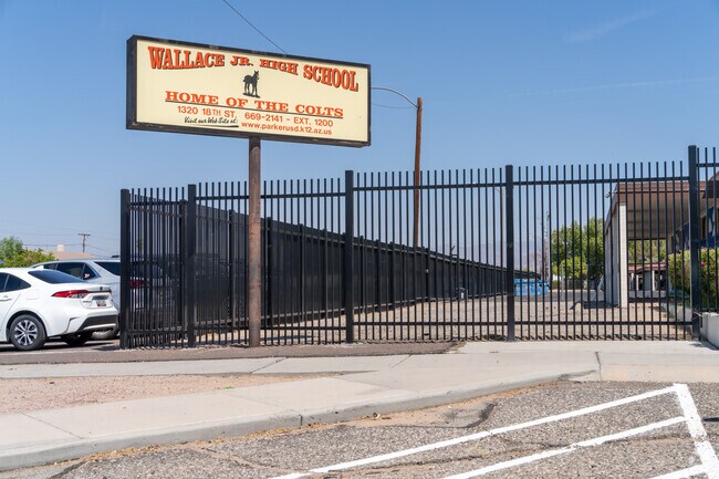 Wallace Junior High School in Parker provides a secure and supportive learning environment.