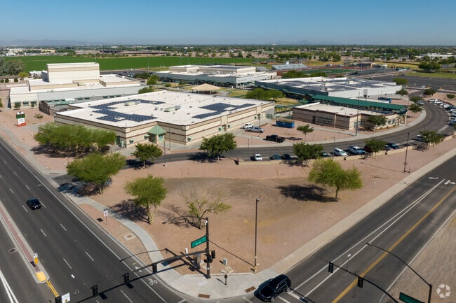 Campo Verde High School was built in 2009 in Gilbert, Arizona.
