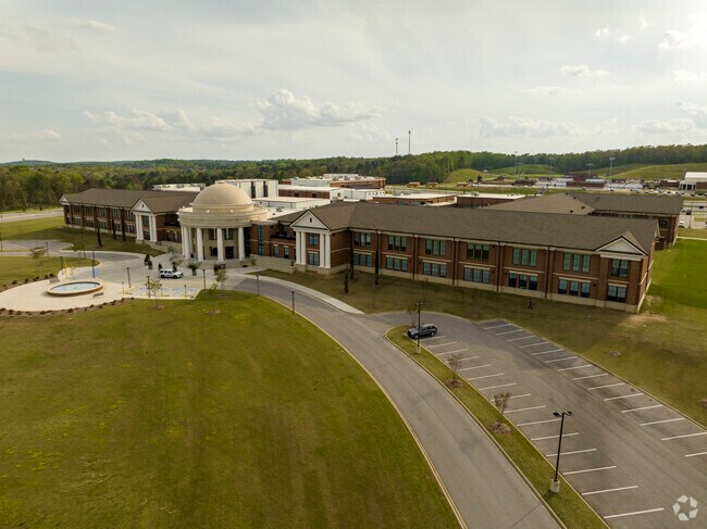 Thompson High School, boasting back-to-back football state championships, is one of Alabama's largest.