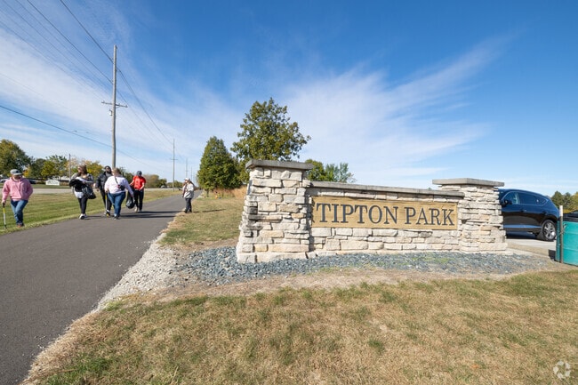 Constitution Trail and its many paths cross the Tipton Trail parking area in Hawthorne Hills.