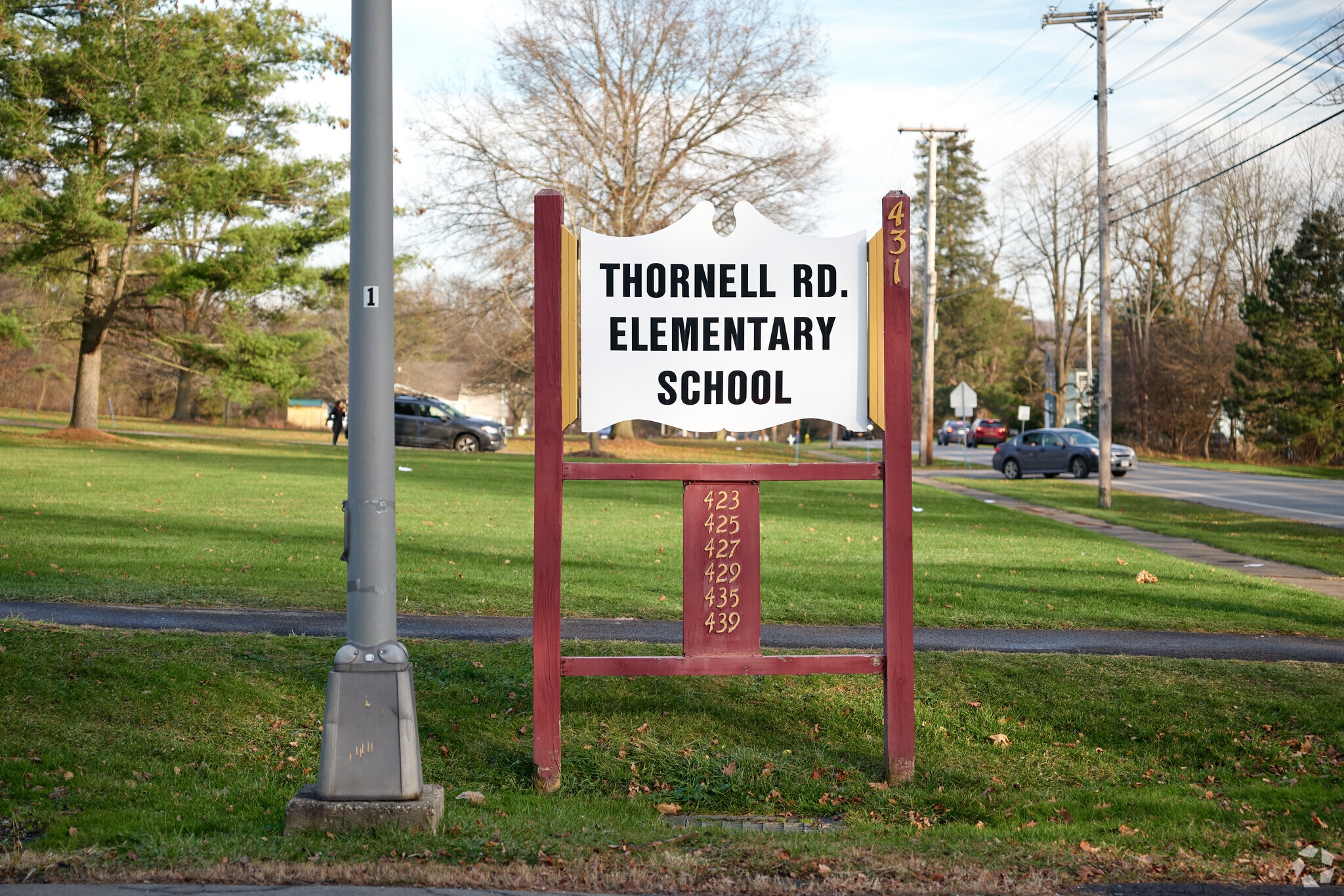 Thornell Road Elementary provides a foundational education covering basic subjects.