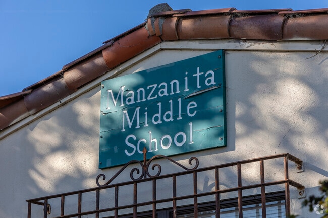 Manzanita Middle School is part of St. Luke's United Methodist Church complex.