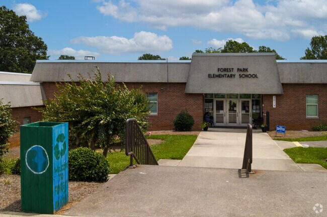 Forest Park Elementary School serves most elementary-aged Waughtown  students.