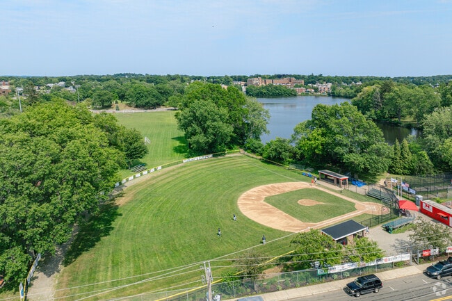 Locals of Horace Mann have access to Ell Pond which provides them with recreational areas for playing various sports as well as a dog park and the the Ell Pond Lake Trail.