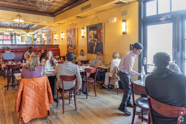 Martel Bistro is owned by Martin Levine and is busy nearly every day in Sasco.