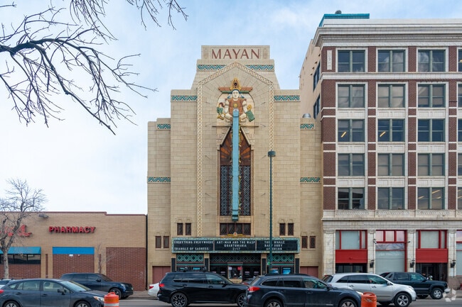 Catch a movie at The Mayan theater.