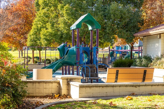 Alta Loma’s Beryl Park East is a popular spot for after-school fun on the playground.