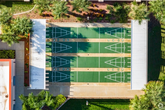 Briarwood's amenities also include shuffleboard.