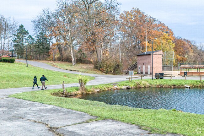 Packard Park is the perfect park for an afternoon walk near Champion Heights.