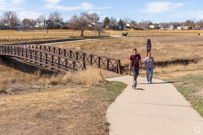 There are many trails to enjoy throughout the neighborhood of Deer Run.