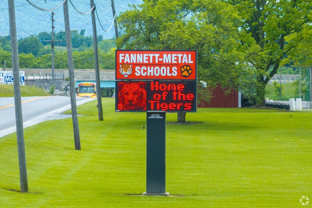 Fannett-Metal Middle School is home to the Tigers.