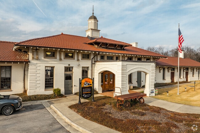 Old Decatur's historic depot was Alabama Main Street’s 2015-2016 Historic Preservation Project of the Year.