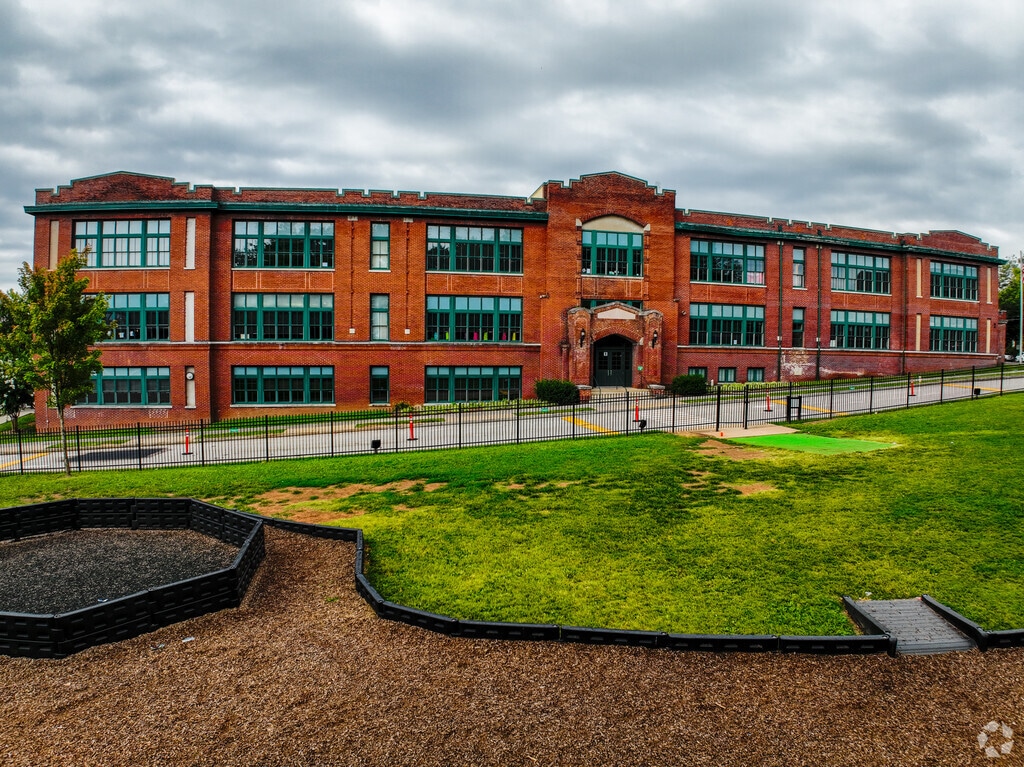 Emerald Academy in Knoxville, TN has a field across the street.