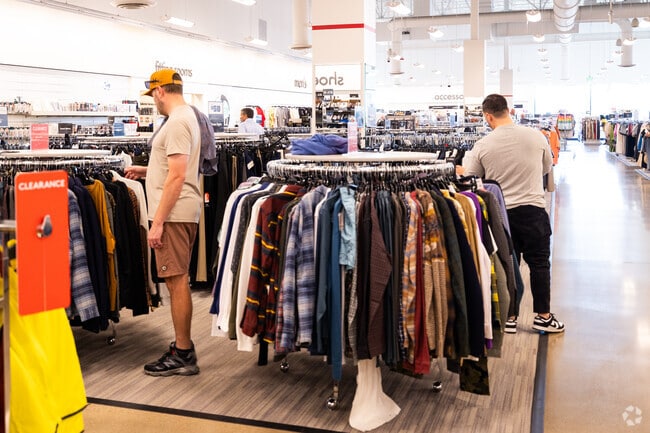 Nordstrom Rack provides discounted apparel and accessory shopping in Brookside Village.