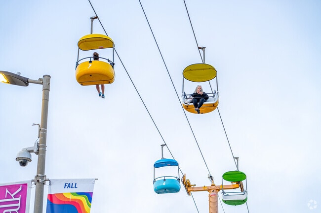 The boardwalk in Santa Cruz is nearby, offering coastal fun while keeping Freedom removed from the busiest beach crowds.
