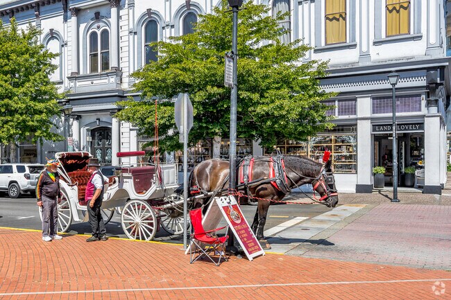 If you want to take a horse and carriage ride, then City Center is the place.