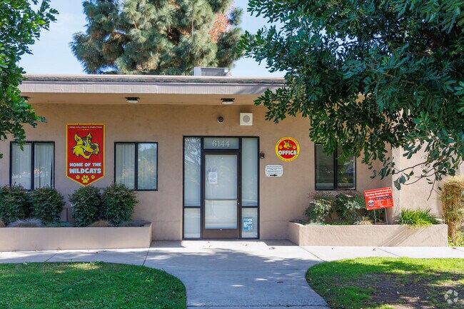 Office entrance to Craig Williams School,