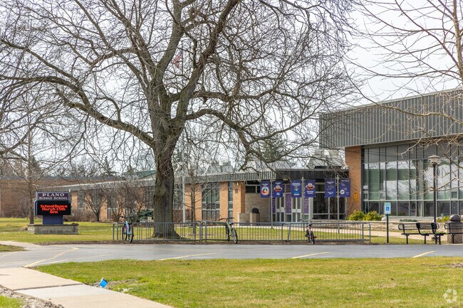 Plano Middle School serves grades seven and eight in Plano.