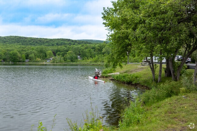 The Cheshire Reservoir is a popular spot for kayaking and is a short drive from Lanesborough.
