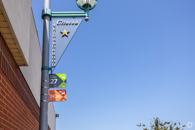 The Clinton neighborhood is located near North 27th Street in Lincoln.