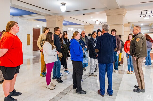 Oklahoma State Capitol near Epworth offers tours for visitors to learn its history.