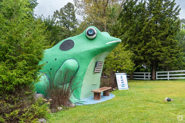 Fontana C. Frog is a fun roadside attraction near Walworth.