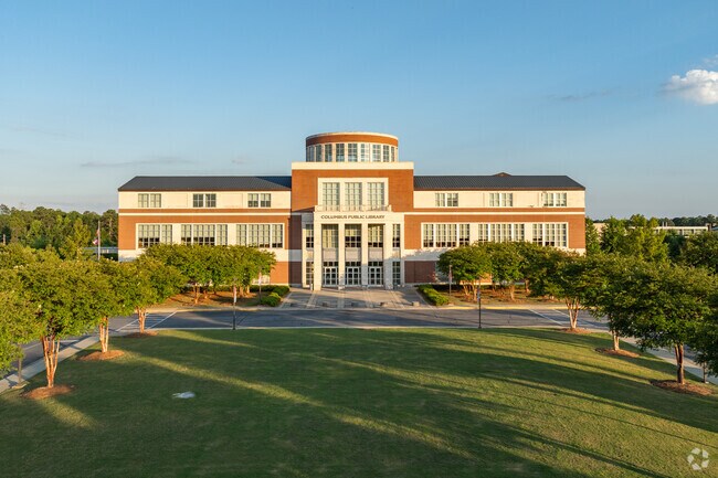 Carver Heights enjoy checking out the Columbus public Library for a vast selection of books.