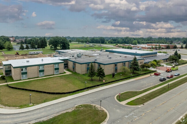 Children can easily walk or bike to Highlander Way Middle School.
