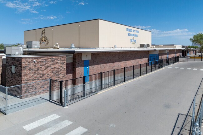Children can attend Picacho Middle School which earns a B-minus from Niche.