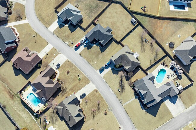 Pockets of New Traditional style homes can be found in the Trinity neighborhood.