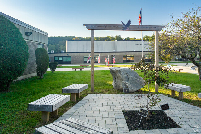 Commack Middle School serves grades 6 through 8.
