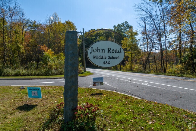 John Read Middle School signage.