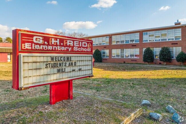 Students in Piney Knolls attend G. H. Reid Elementary School.
