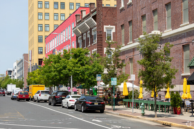 Meet with friends in downtown Asbury Park at one of the many dining establishments.