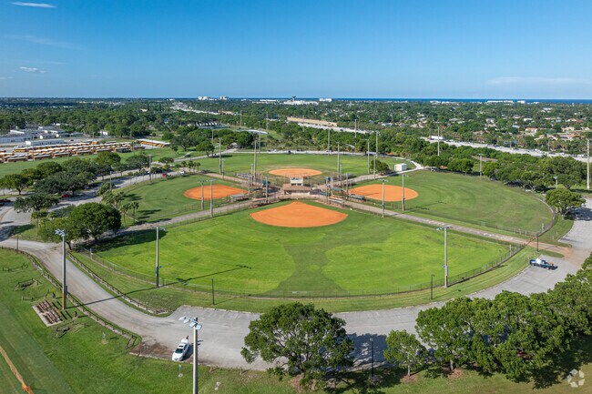The Caloosa Park, just minutes away from Pine Tree, has many courts and fields to enjoy.