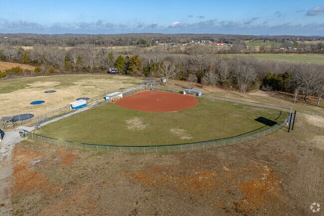 Carroll-Oakland Elementary has a baseball field to enjoy team sports on.