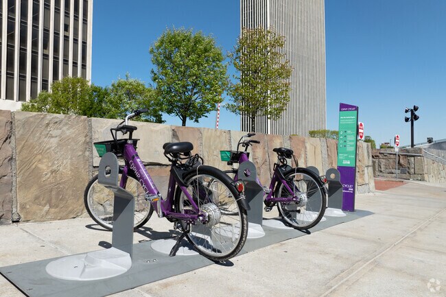 There are several bike rental spots to hop on some wheels and explore the city.