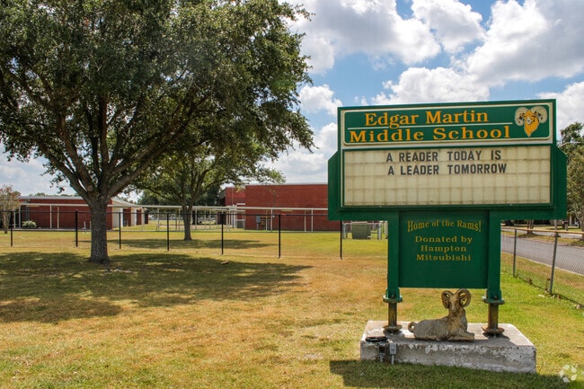 Edgar Martin Middle School is a public school in North Lafayette Parish.