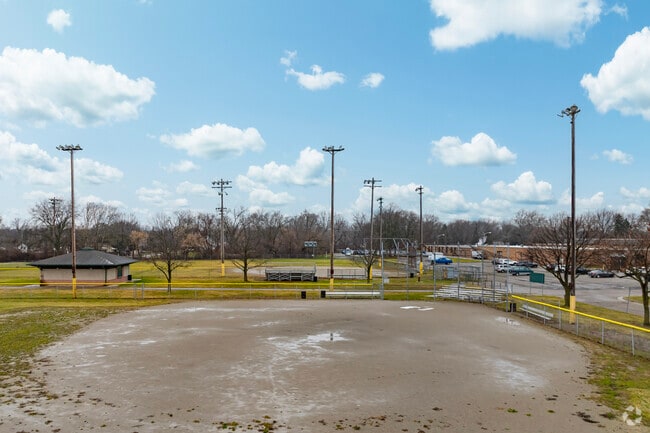 Swapka Park athletic fields behind Oakley W. Best Middle School.
