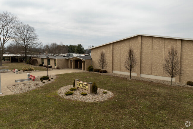 Dover Middle School in Dover, Ohio.