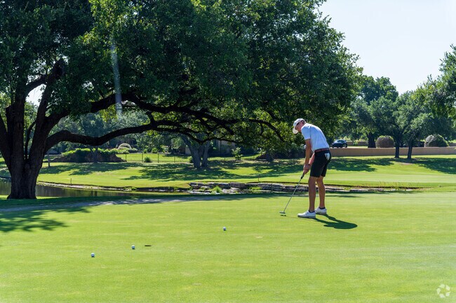 Cimarron Hills residents live in a community revolving around a premier golf course.