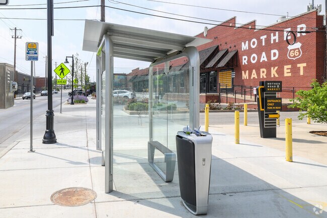 Take Tulsa Transit from Terrace Drive to the greater Tulsa area.