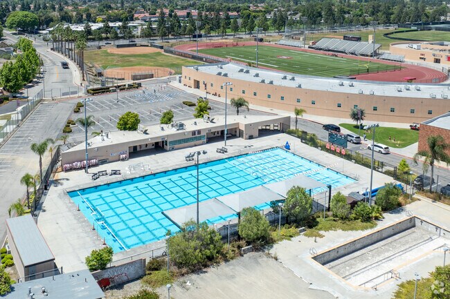 Aquatic programs offered at Segerstrom High School.
